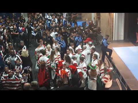 OPENING CEREMONY WKU WORLD CHAMPIONSHIPS IN ATHENS  2018