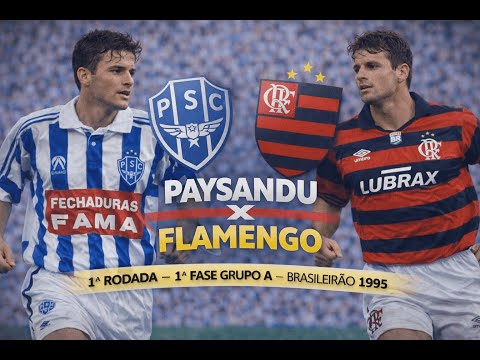 Paysandu 2 x 0 Flamengo Brasileirão Série A 1995 - 1ª Fase Grupo A - Rodada 1