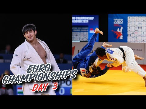 European Judo Championships 2024 - DAY 3 Highlights