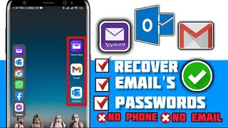 how to see Email password on android | recover Email password without phone number or Email