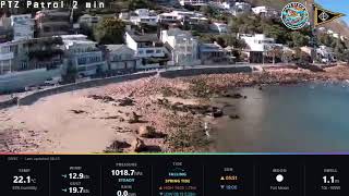 LIVE Webcam: Bikini Beach & Gordon’s Bay Harbour (Cape Town, South Africa) | Rotating Cam live webcam
