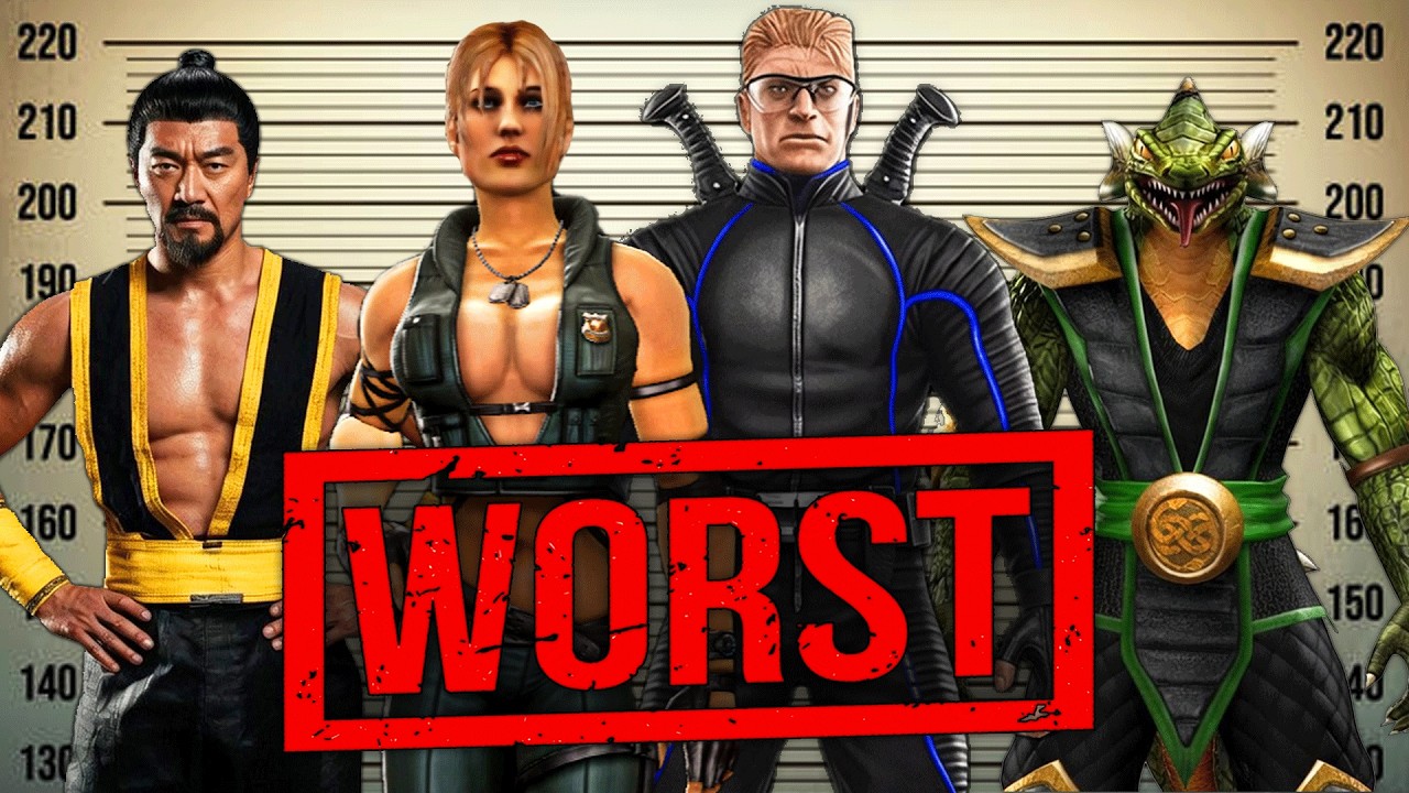 The Worst Re-Designs in Mortal Kombat!