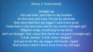DJ Khaled - Tourist (Lyrics) Ft. Travis Scott &amp; Lil Wayne