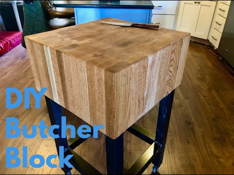 Oak Butcher Block Build