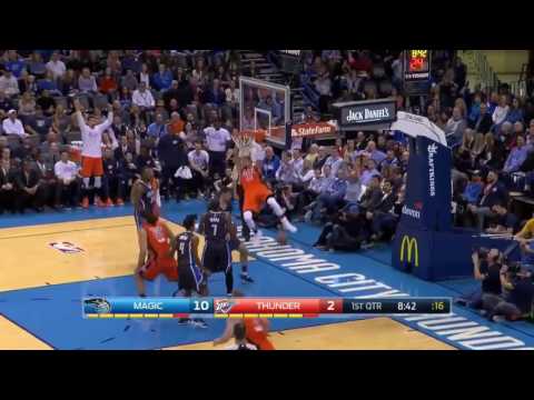 Russell Westbrook Triple-Double Highlights | Magic vs Thunder | Nov 13, 2016 | 2016-17 NBA Season