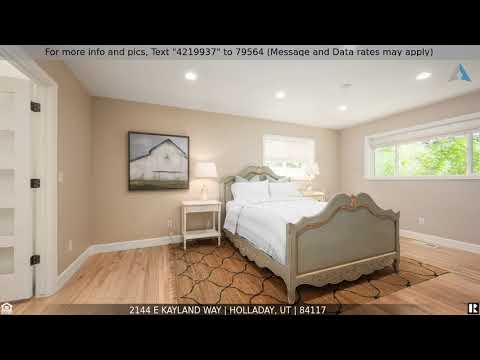 Priced at $799,900 - 2144 E KAYLAND WAY, Holladay, UT 84117