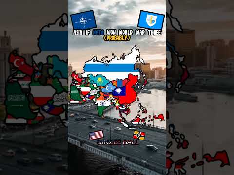 Asia If NATO won World War Three #shorts #mapping #asia #country #viral #trending #nato #usa #ww3