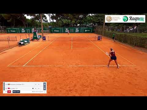 Andreea Prisacariu (ROU) vs. Ipek Oz (TUR), SEMI-FINAL Del Monte Lisboa Belem Open