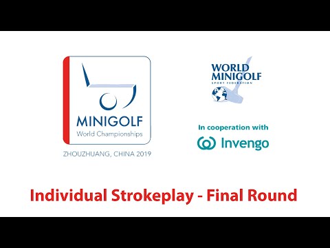[Full Replay] WMF World Championships 2019 - Individual Strokeplay - Final Round