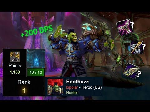 TBC Hunter Rotation Guide - Increase DPS and Keep It Simple (With rank 1 hunter Enthozz)