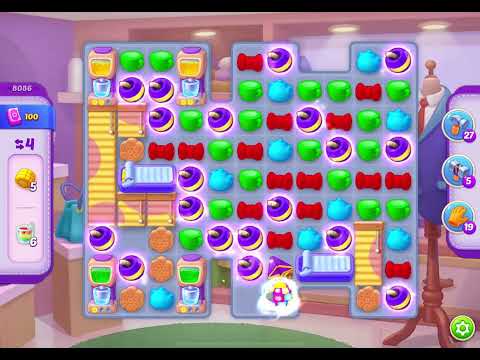 HomeScapes Level 8086 no boosters (15 moves)