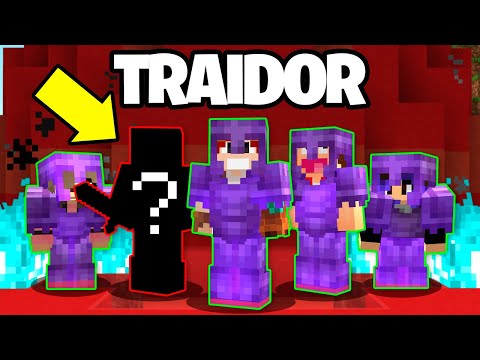 DESCOBRI QUEM SÃO OS PLAYERS TRAIDORES DESSE SERVIDOR DE MINECRAFT