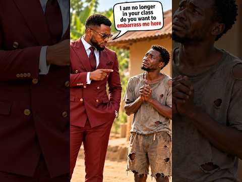 He Rejected His Poor Friend Because He Was Rich.Then Mama Showed Him Something He Would Never Forget