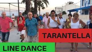 Baile en Linea // Line Dance - Tarantella ( Pulcinella )