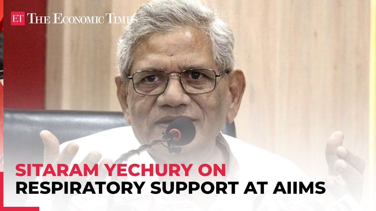 Sitaram Yechury's condition critical; he is on respiratory support at AIIMS Delhi: CPI (M)