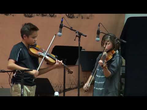 2017-10-21 JT2 Junior Twin Fiddle - Miles Quale & Leah Bowen - Western Open Fiddle Contest 2017