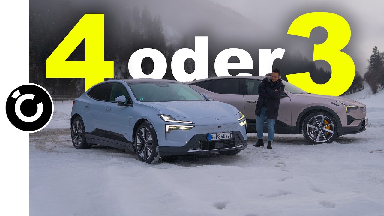 Polestar 4 vs Polestar 3 im Winter!