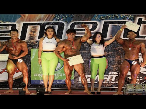 FISICOCULTURISMO SENIOR 80 k. – MISS Y CHIMBOTE 2017