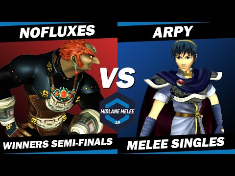 NoFluxes vs Arpy - Winners Semi Finals | Midlane Melee 19