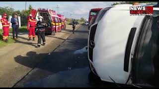 VIDEO Accident grav cu doi morți pe DN71 - Cinci minori sunt răniți 1 video