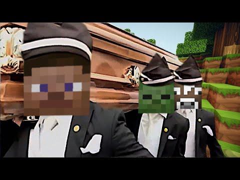 Insane Minecraft parody - Coffin Dance Song by MemeHD