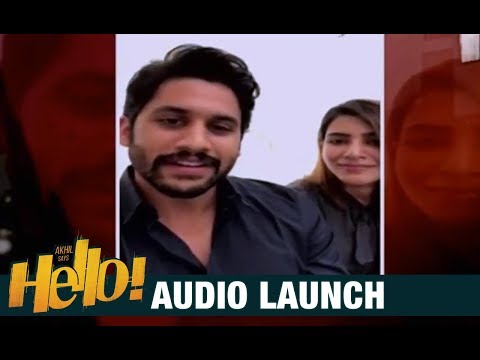 Naga Chaitanya   Samantha Special Wishes To HELLO Movie