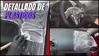 Como limpiar los plásticos del interior de tu auto / Tips para el detallado de tu auto #3
