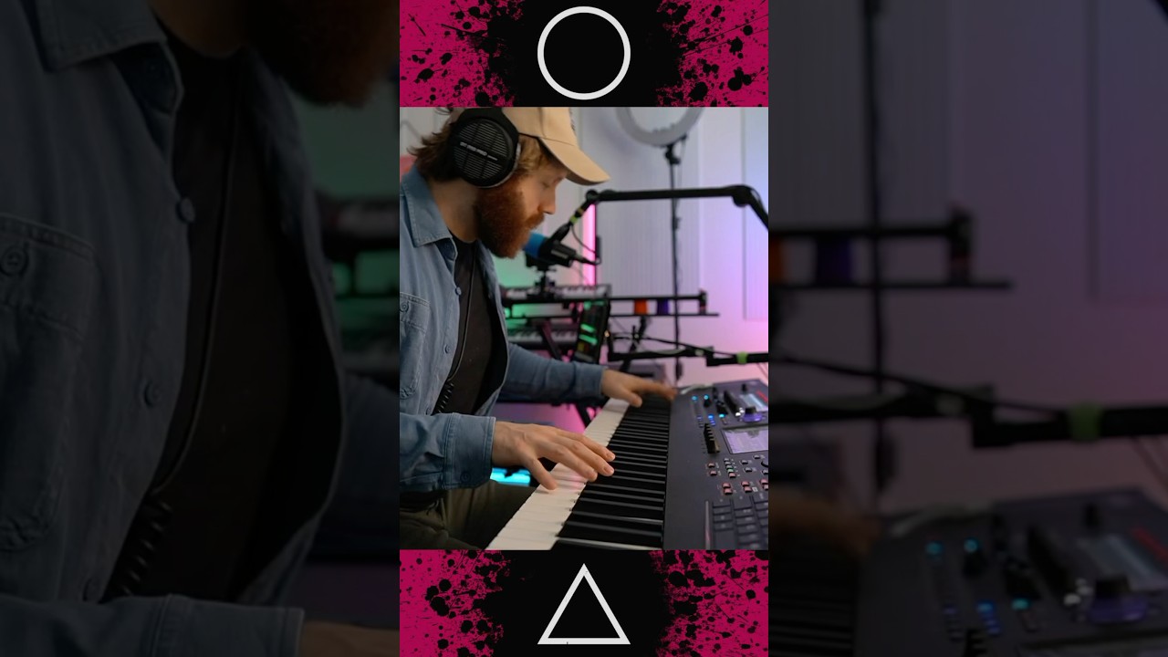 Squid Game iconic theme on piano