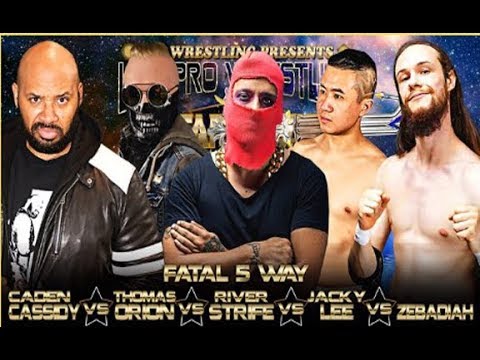 Caden Cassidy vs River Strife vs Jacky Lee vs Zebediah Saint vs Thomas Orion | 5CC Wrestling