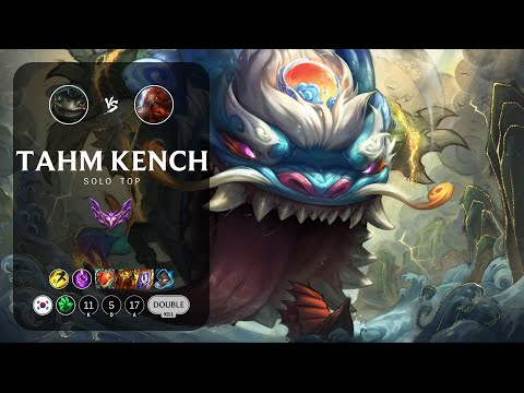 Tahm Kench Top vs Gragas - KR Master Patch 13.13