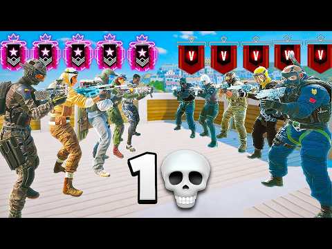 5 Coppers vs 5 Champions, But They Have 1 Life...