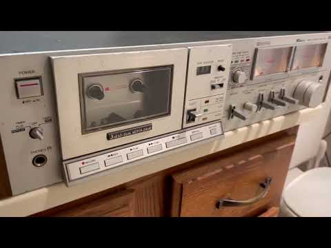 Aiwa AD-M700U 3 Head Dual Motor Stereo Cassette Tape Deck - For Parts