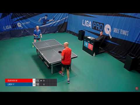 TT Liga Pro Moscow : Dukhin knows how to convert SP