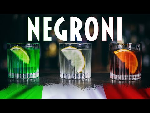 NEGRONI - Classic Negroni / White Negroni / Green Negroni