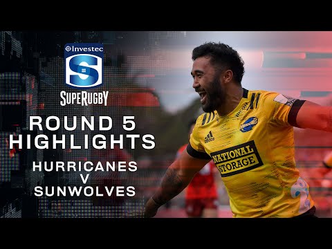 ROUND 5 HIGHLIGHTS | Hurricanes v Sunwolves – 2020