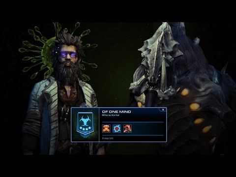 STARCRAFT 2 COOP MUTATION | OF ONE MIND | STETMANN & DEHAKA | "TERRAN MOTHERSHIP"