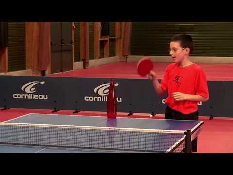 Improve your Ping Pong skills : Hitting the ball - YouTube