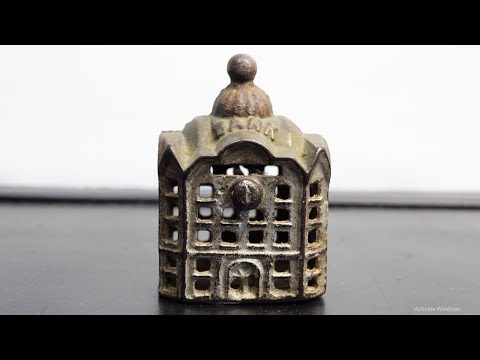 1880 Vintage Coin Bank Restoration