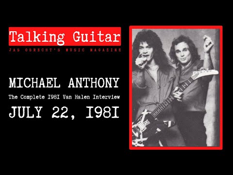 Van Halen's Michael Anthony: The Complete 1981 Interview (HD Audio)