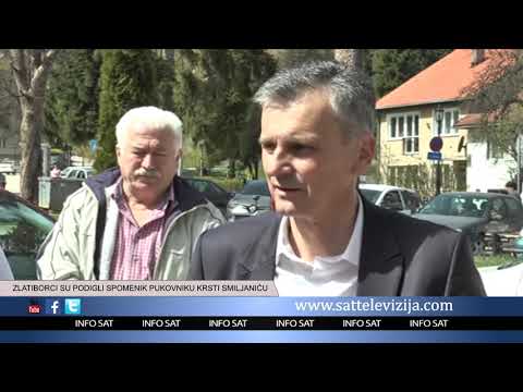 ZLATIBORCI SU PODIGLI SPOMENIK PUKOVNIKU KRSTI SMILJANIĆU