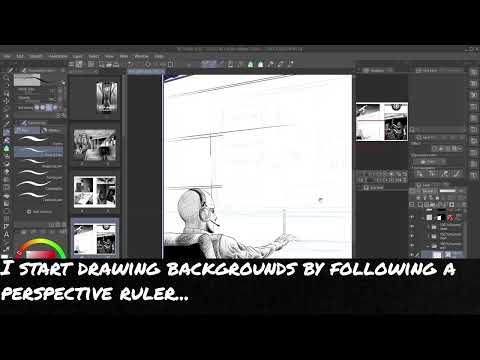 How I Draw A Panel From SCP 4498