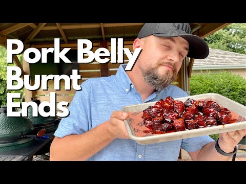 How to make pork belly burnt ends on the Big Green Egg