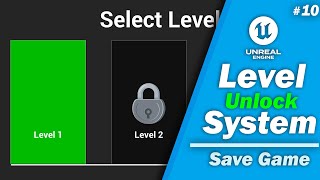 Level Unlock System & Save Game System (Part 10) Platformer Game | Beginners Course