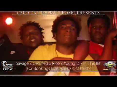 Savage x Certified x Rico x Young D - IN THis Bit Live at Dreams Atl Elusiv Tv