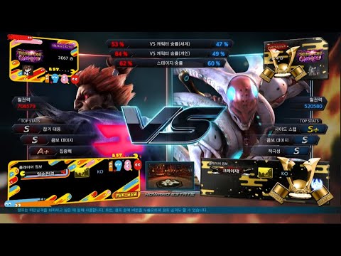 K2RO (akuma) VS eyemusician (yoshimitsu) - Tekken Stars Cup