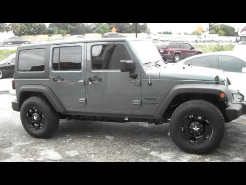 DUBSandTIRES.com 17 Inch XD Series Rockstar Black Wheels 2014 Jeep Wrangler Review Offroad rims