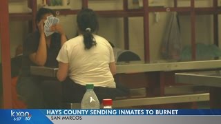 Hays County Jail sending overflow inmates to Burnet