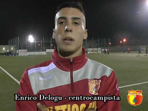 Enrico Delogu in vista di Atletico Uri - Ghilarza (10^ di Eccellenza)