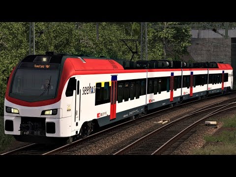 Let's Play - Train Simulator 2017 | Regionalbahn nach Konstanz Hbf - Stadler Flirt SBB