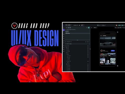 FlutterFlow: Drag and Drop Widgets + UIUX Design (Part 1) #flutterflow